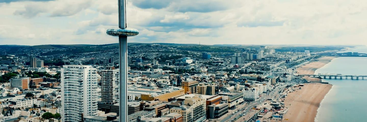 Explore the city of Brighton video